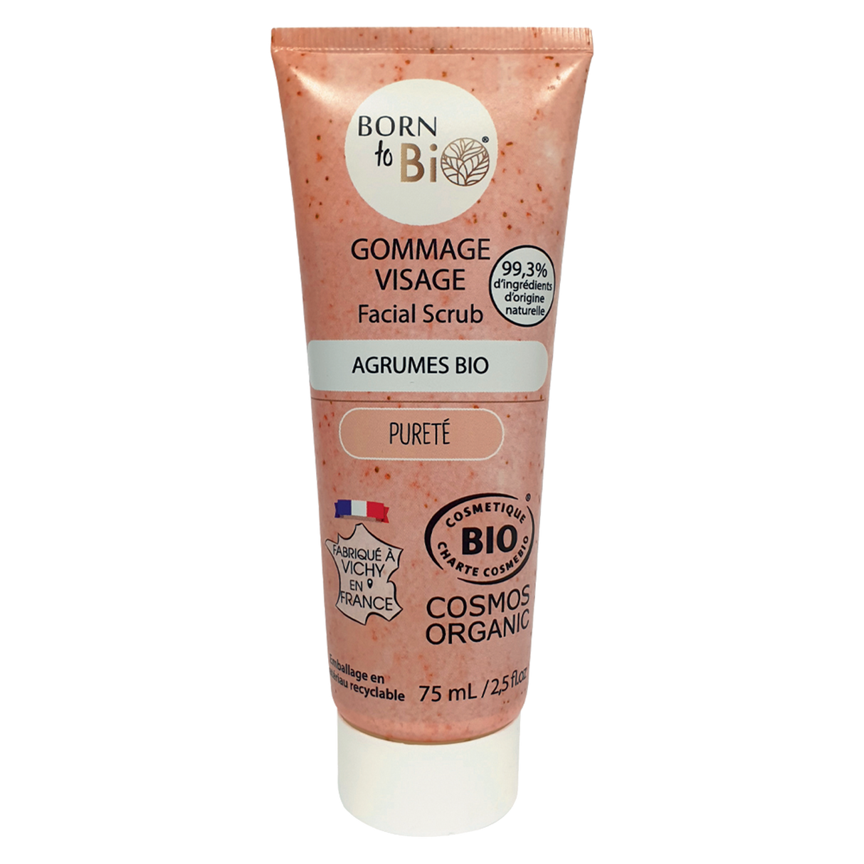 Born to Bio Face Scrub For Oily Skin (75ml)