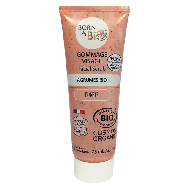 Born to Bio Face Scrub For Oily Skin (75ml)