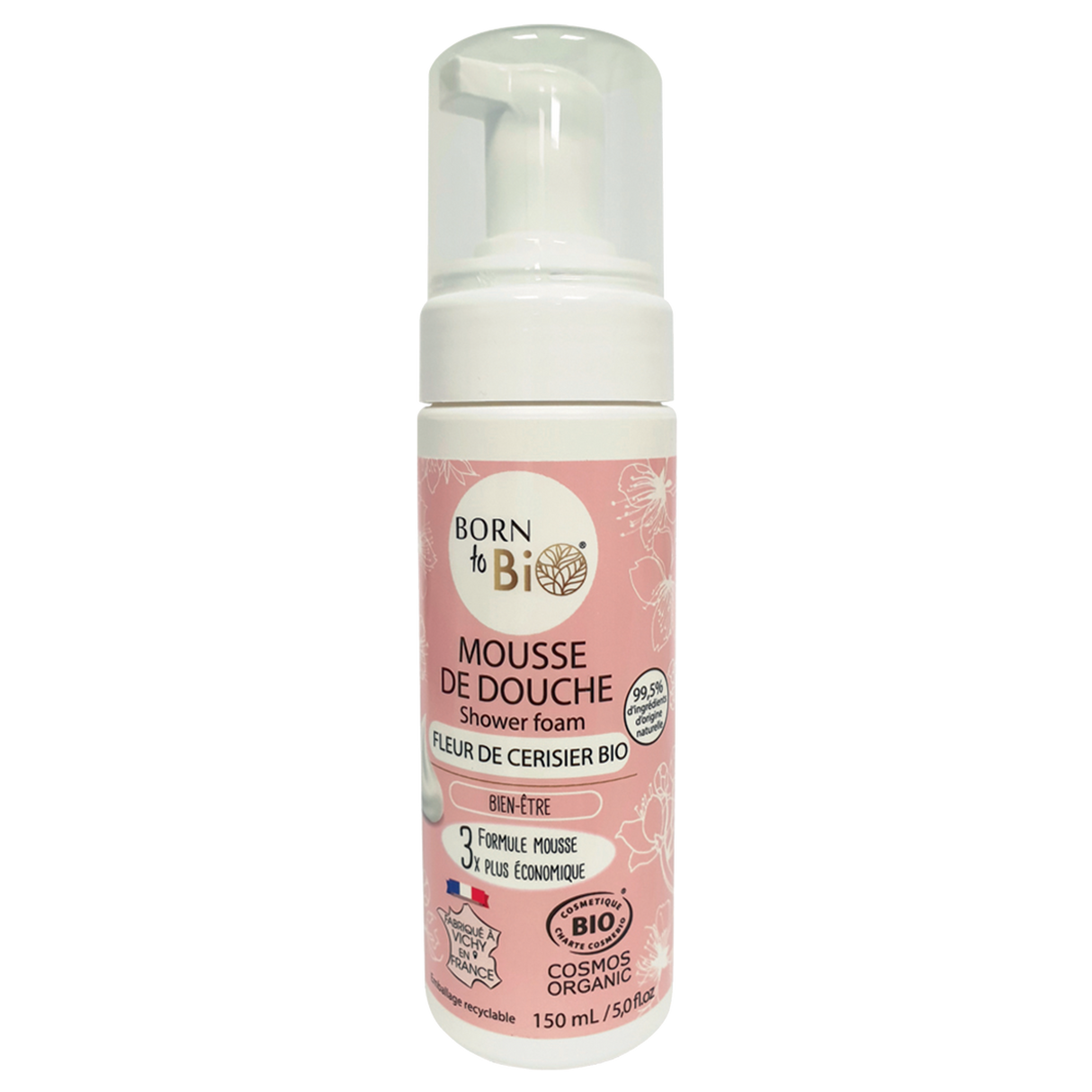 Born to Bio Organic Cherry Blossoms Shower Foam