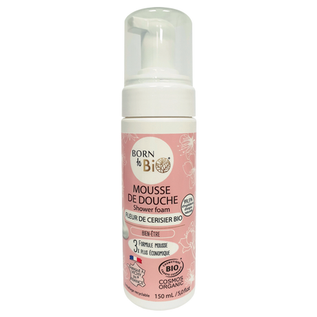 Born to Bio Organic Cherry Blossoms Shower Foam