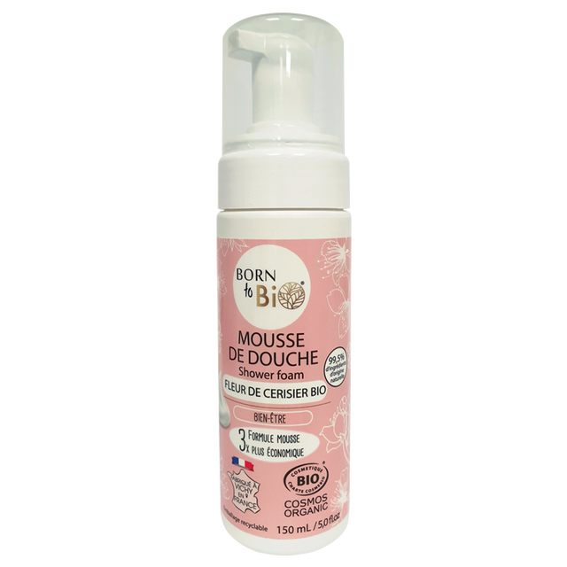 Born to Bio Organic Cherry Blossoms Shower Foam