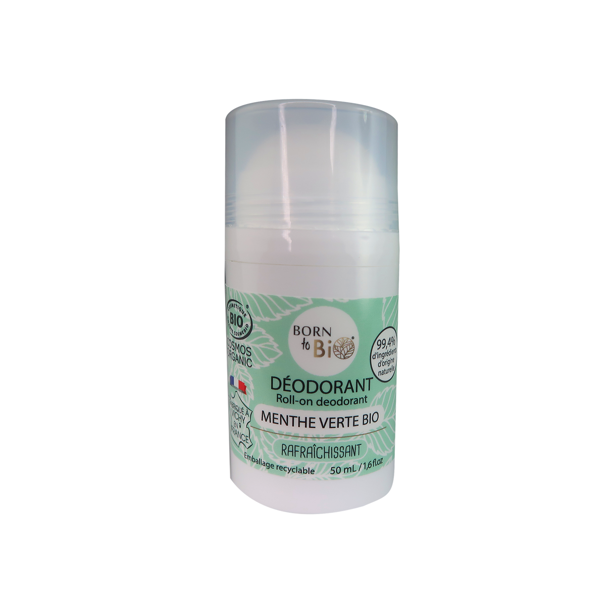 Born to Bio Organic Green Mint Deodorant (50ml)