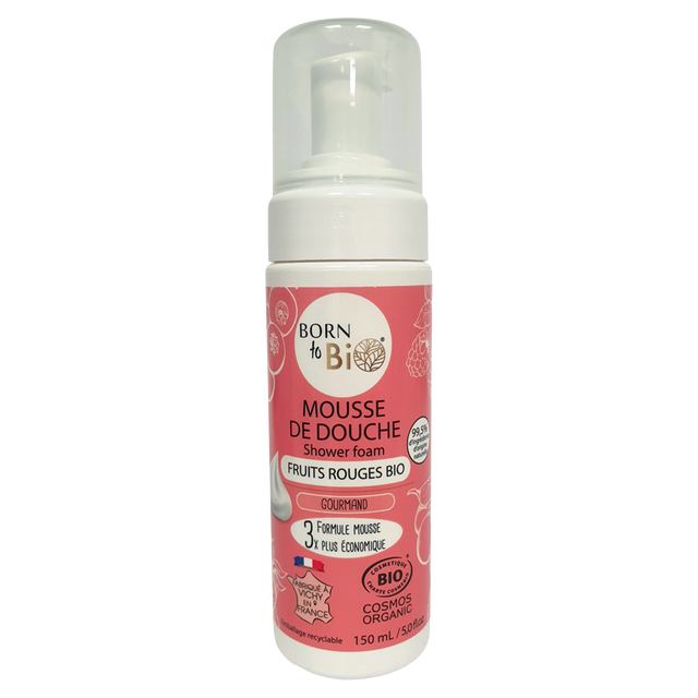 Born to Bio Organic Red Fruit Shower Foam