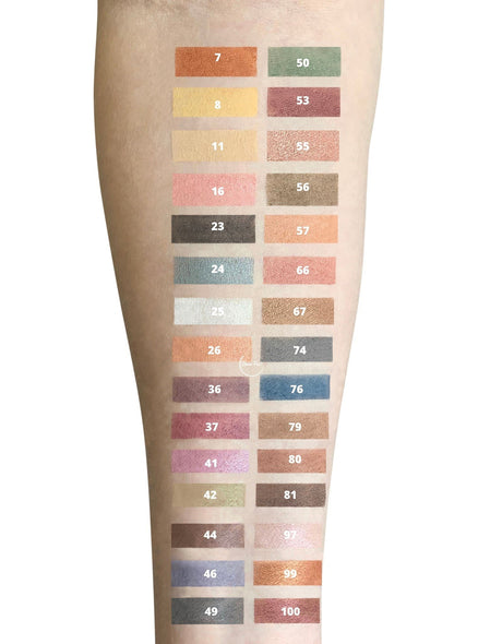 Couleur Caramel Eyeshadow Swatches Final 1