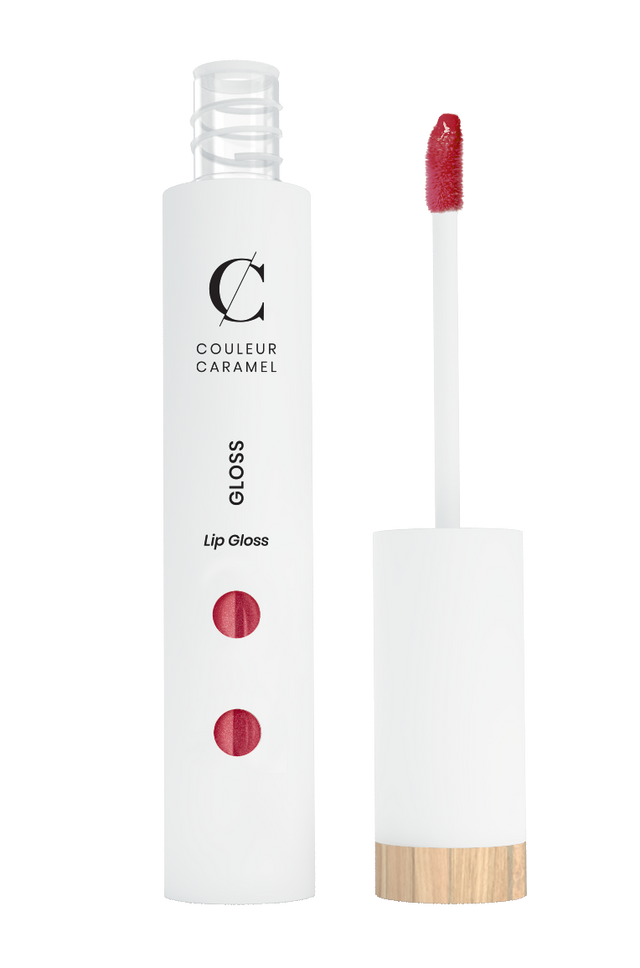 Couleur Caramel Lipgloss 805 - Framboosrood Parelmoer