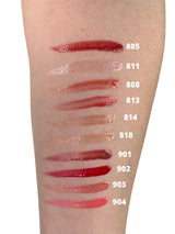 Couleur Caramel Lipgloss Swatches