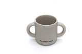 cup with handles sand