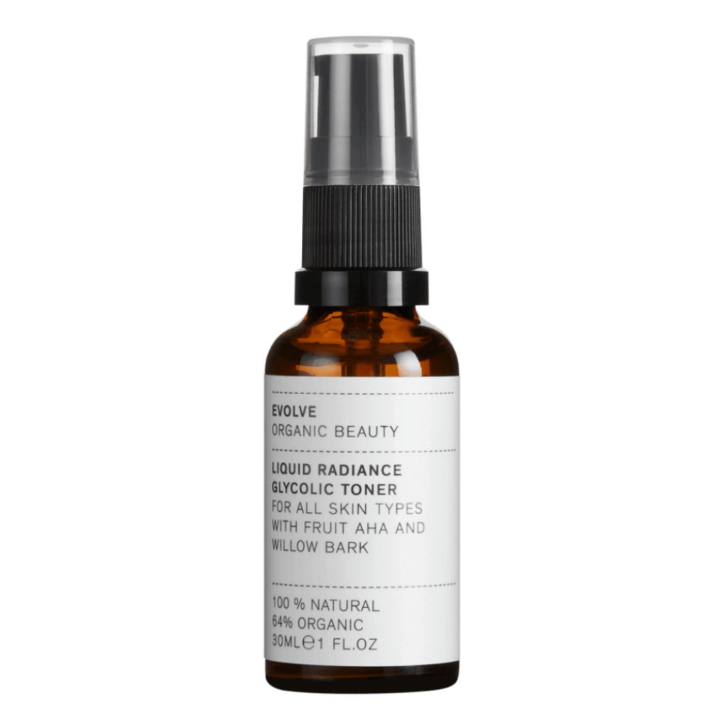 Evolve Beauty Liquid Radiance Glycolic Toner Travel Size