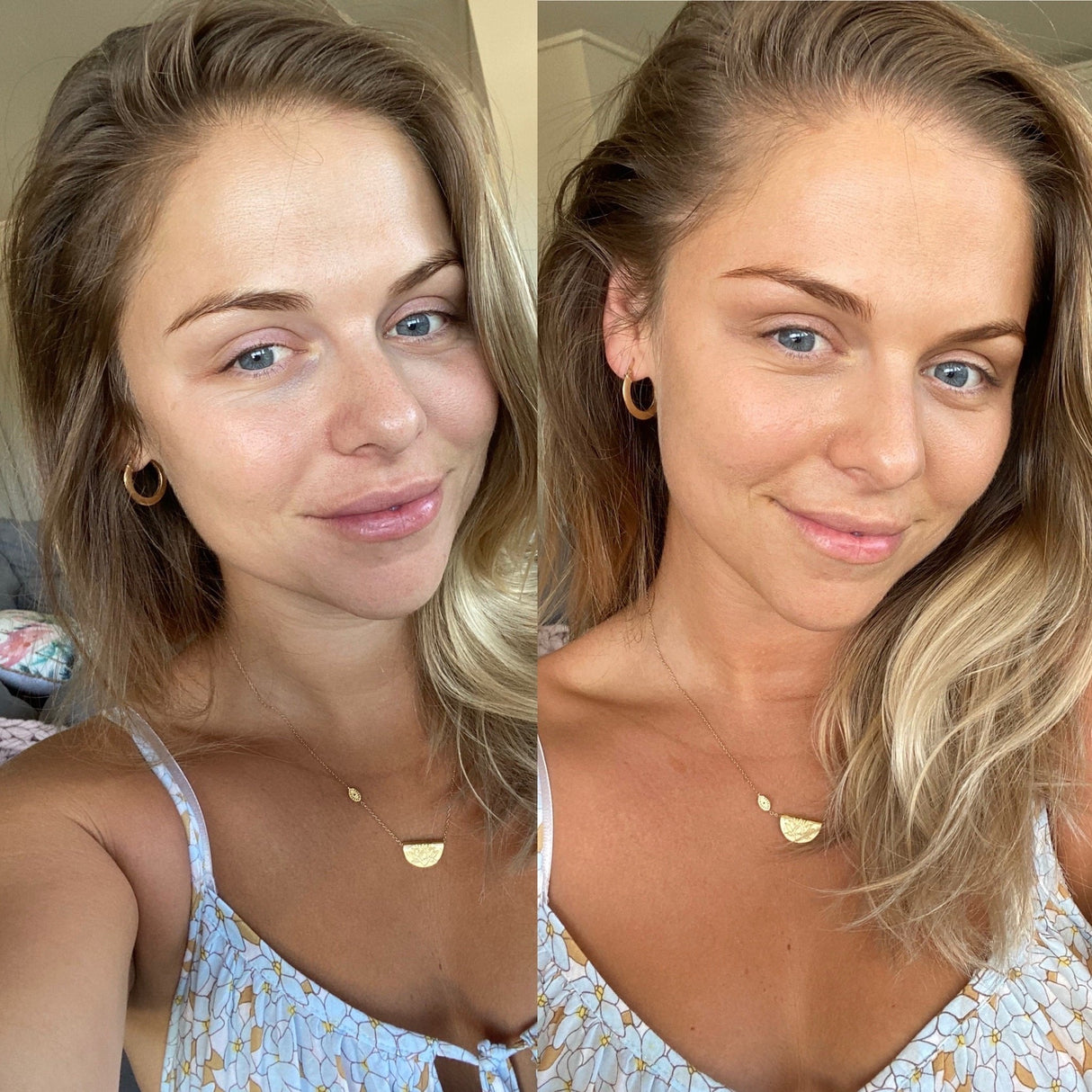 FaceTanWater_Tara_Influencer_Before&After