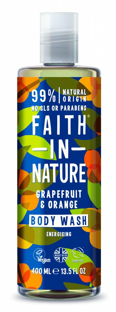 Faith In Nature Body Wash Grapefruit & Orange (400ml)