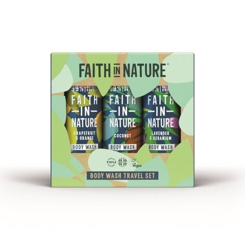 Faith In Nature Travel Set Body Wash