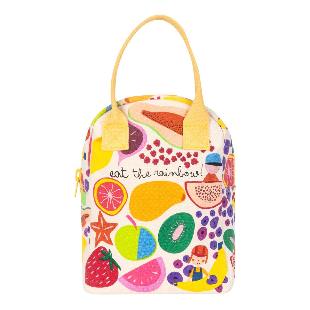 Fluf bag_ZLU-EATR-24_zipper lunch_bag_eat the rainbow_product_001 - Medium