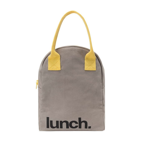 Fluf bag_ZLU-LUG-03_zipper lunch bag grey-yellow_product_001 - Medium