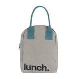 Fluf bag_ZLU-LUMN-15_zipper lunch_bag_grey-midnight_product_001 - Medium