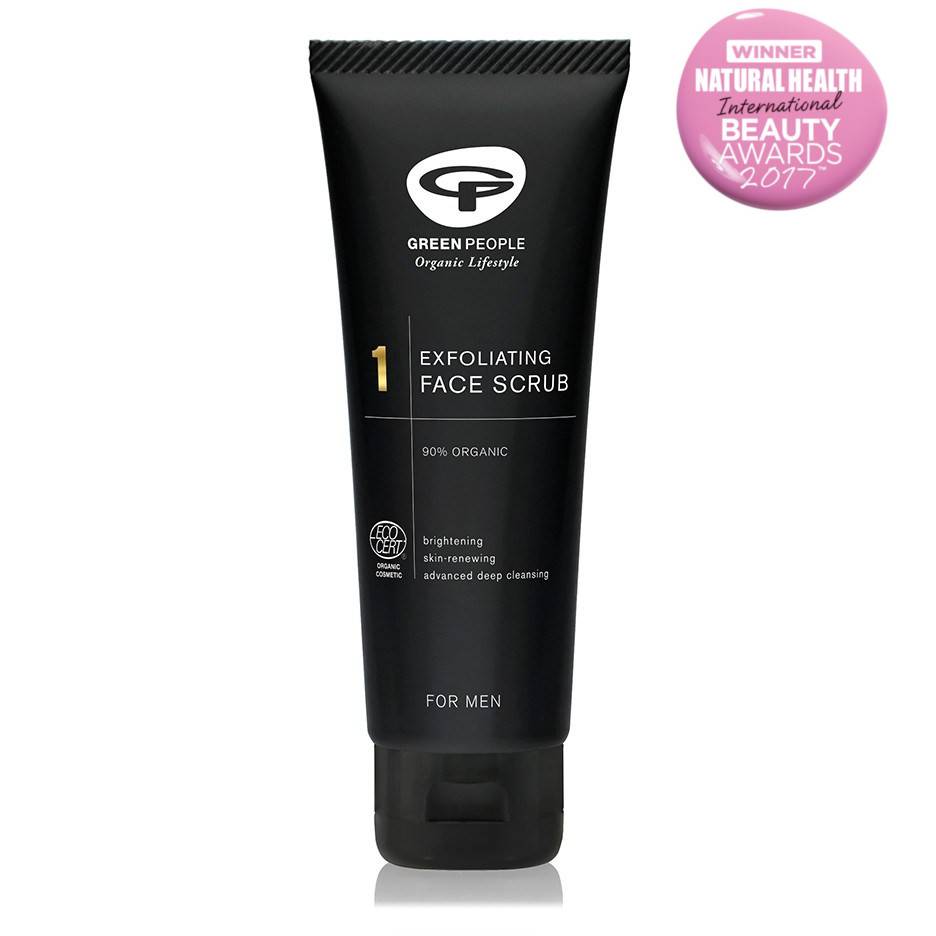 Green People Exfoliating Face Scrub Voor Mannen