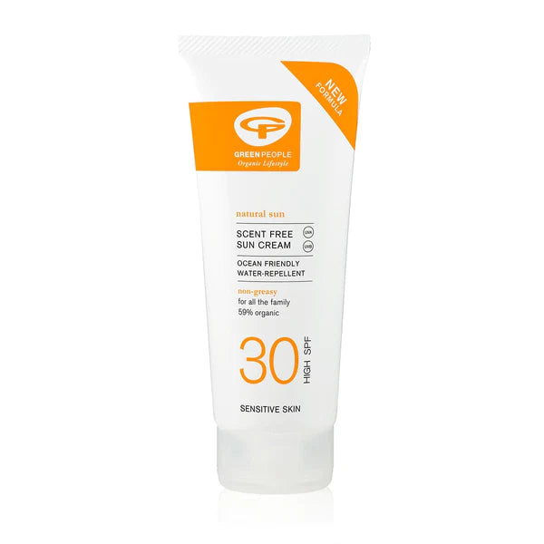 Green People Zonnebrandcreme Parfumvrij SPF30 (100ml)