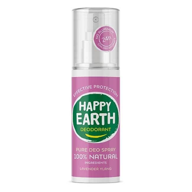 Happy Earth Pure Deodorant Spray - Lavender & Ylang