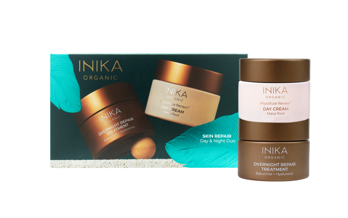 INIKA-SkinRepair-Duo-Withproduct