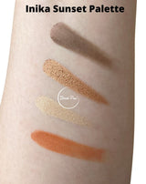 Inika Sunset Palette Swatches