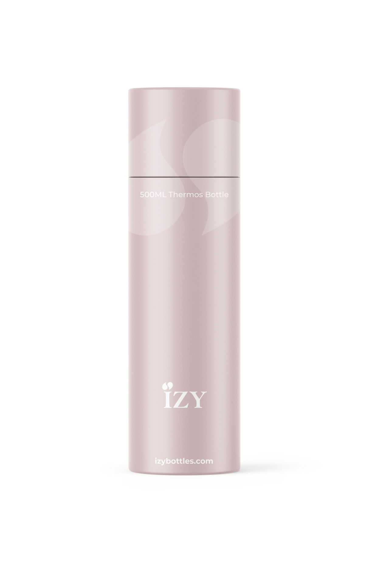 IZY Bottle_Cylinder_Pink_Front