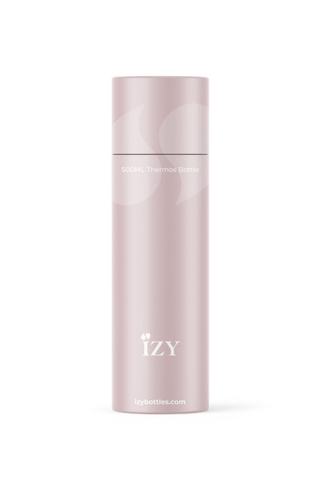 IZY Bottle_Cylinder_Pink_Front