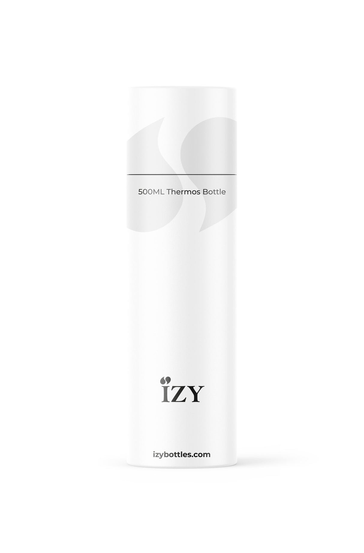 IZY-Bottle_Cylinder_White_Front