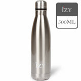 IZY RVS Drinkfles Thermosfles (500ml) - Chrome Silver