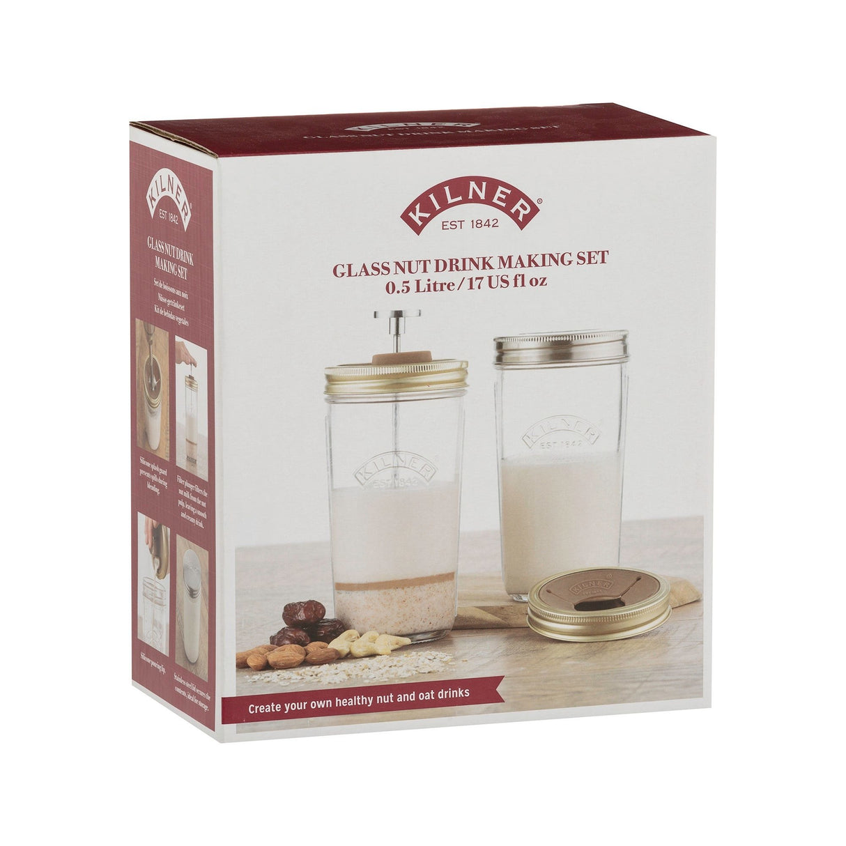 Kilner Set om Plantaardige Melk te Maken 2