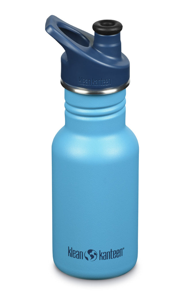 Klean Kanteen RVS Drinkfles Kid Classic 355ml (Sport Cap) - Hawaiian Ocean