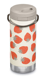 Klean Kanteen RVS Thermosfles TK Wide 355ml Twist Strawberries