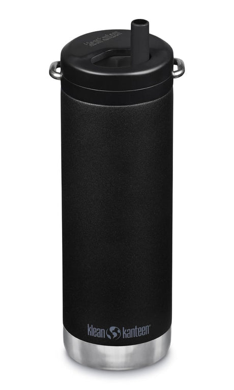 Klean Kanteen RVS Thermosfles TK Wide 473ml Twist Black