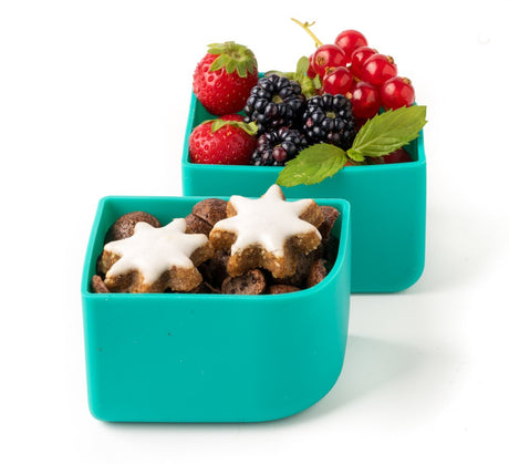 Lekkabox Bento Cups - Petrol