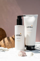 Loveli-bodycream-bodyoil-lineup-Coconut