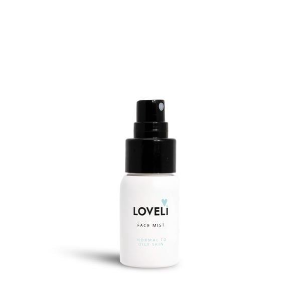 Loveli Face Mist Travel Size (30ml) - Normale tot Vette Huid