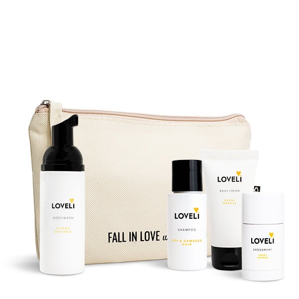 Loveli-sunny-orange-travel-set-toilettas