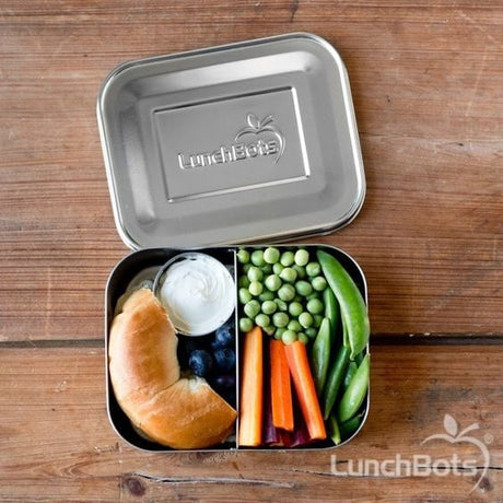 Lunchbots RVS Lunchbox Medium Duo 2