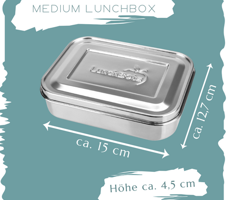 Lunchbots RVS Lunchbox Medium Duo 5