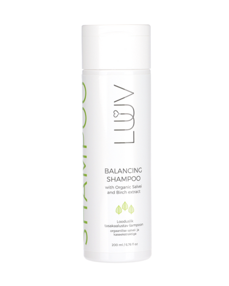 Luuv Cosmetics Balancing Shampoo With Birch And Salvey Extract