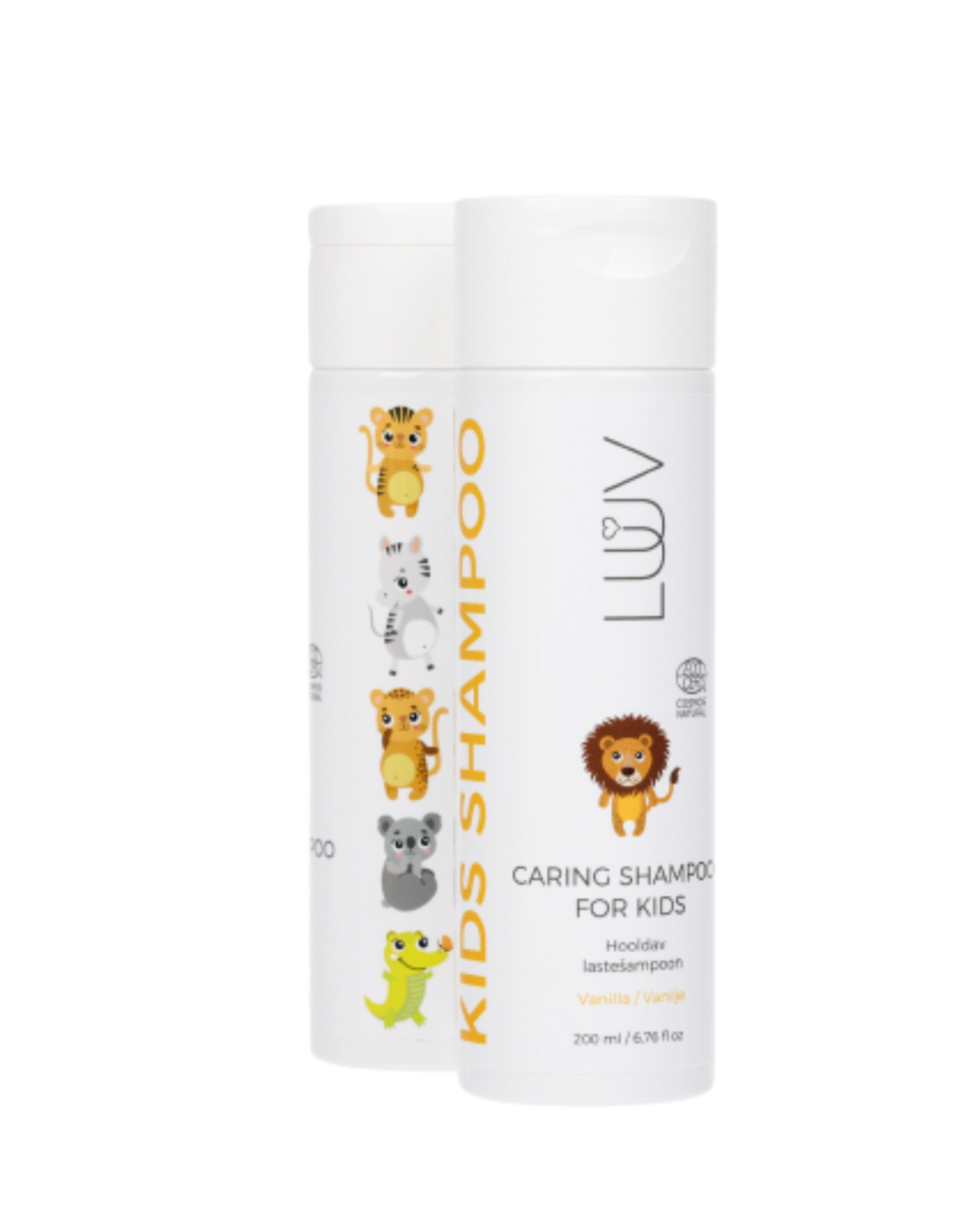 Luuv Cosmetics Caring Kids Shampoo Vanilla