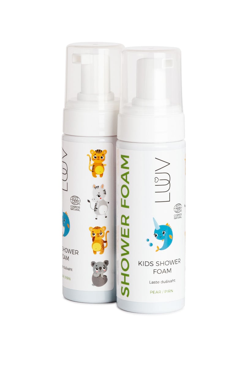 Luuv Cosmetics Kids Shower Foam Pear