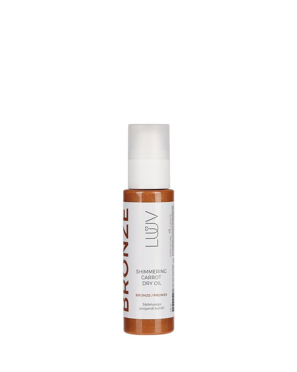 Luuv Cosmetics Schimmering Carrot Dry Oil Bronze 4744695010086