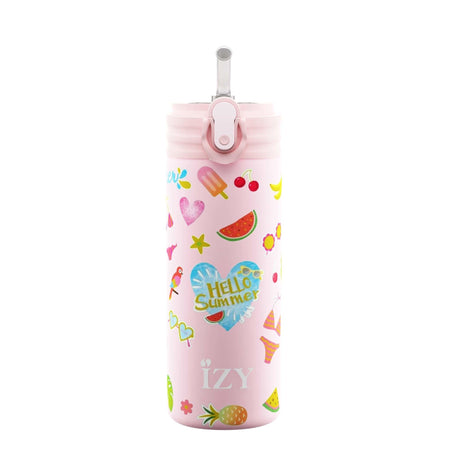 Pink Summer - 350ml - kids bottle - V3