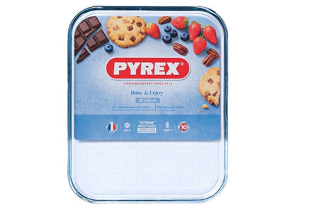 Pyrex Glazen Bakplaat 32 x 26 x 2 cm 2