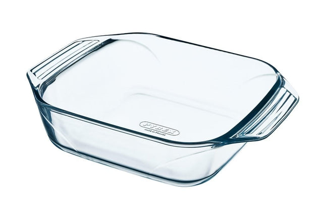 Pyrex Glazen Ovenschaal Rechthoek met Grepen 2,3 liter