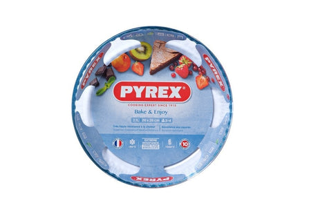 Pyrex Glazen Taartvorm 26cm 2