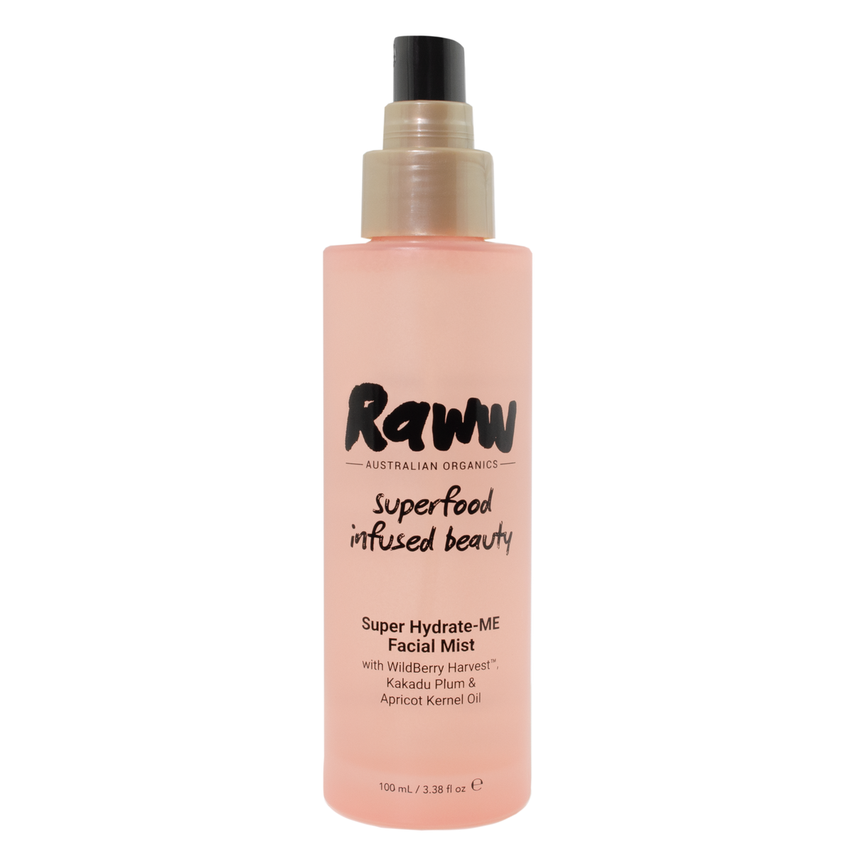 RAWW Super Hydrate-ME Facial Mist-no lid