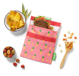 Roll'Eat Snack'n'Go Herbruikbaar Boterhamzakje - Pineapple 1