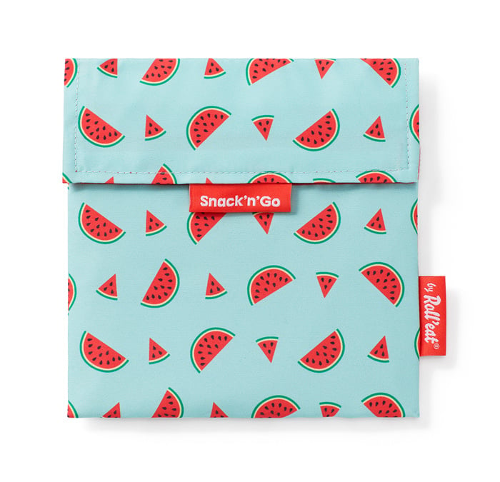 Roll'Eat Snack'n'Go Reusable Sandwich Bag - Fruits Watermelon