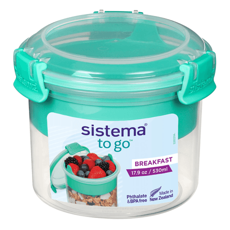 Sistema Breakfast To Go - Minty Teal