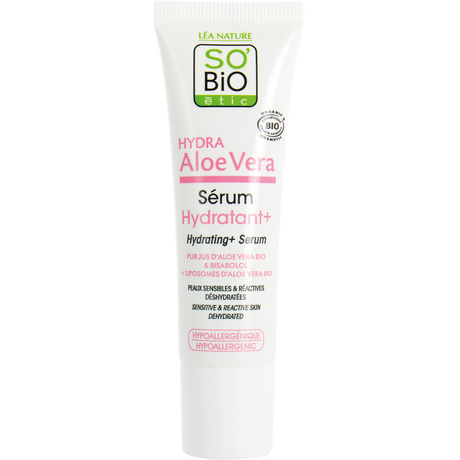 SO'BiO étic - Aloë Vera Hydrating+ serum tube